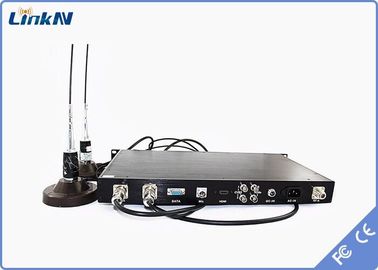 Video ricezione di diversità del ricevitore 1U HDMI SDI CVBS del Veicolo-supporto COFDM 300-2700MHz
