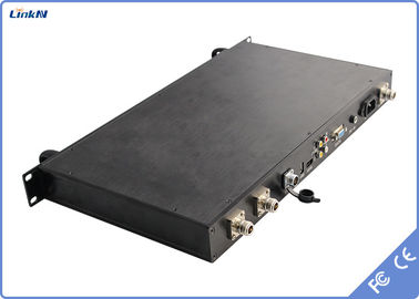 Latenza bassa di scaffale 1U del supporto COFDM di video larghezza di banda irregolare del ricevitore HDMI SDI CVBS DC-12V 2-8MHz