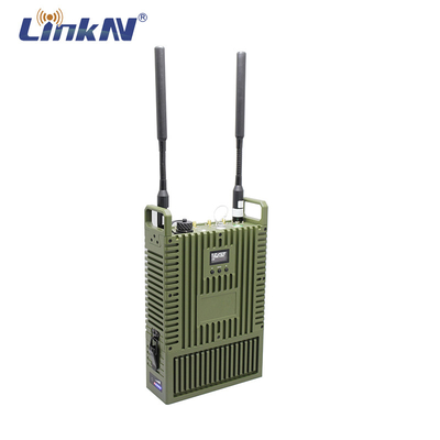 Stazione base radio tattica IP MeSH Potenza 10 W AES256 Enrcyption con batteria