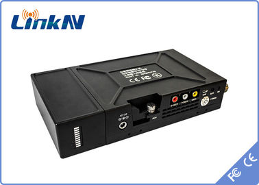 Sistema HDMI di Digital della radio militare della lunga autonomia COFDM video &amp; ritardo basso di CVBS H.264 a pile