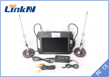 Video trasmettitore COFDM QPSK HDMI della polizia Corpo-consumata &amp; crittografia bassa di ritardo AES256 di CVBS H.264
