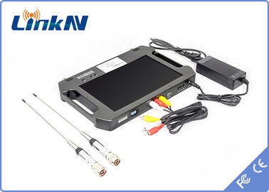 Video crittografia portatile del ricevitore COFDM QPSK AES con esposizione e la batteria