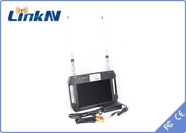 Video sensibilità portatile di ricezione di diversità dell'Doppio-antenna del ricevitore di COFDM alta con esposizione e la batteria