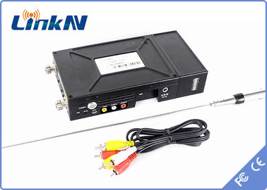 Video trasmettitore NLOS tattico militare COFDM HDMI &amp; citofono bidirezionale di ritardo basso di crittografia di CVBS AES256