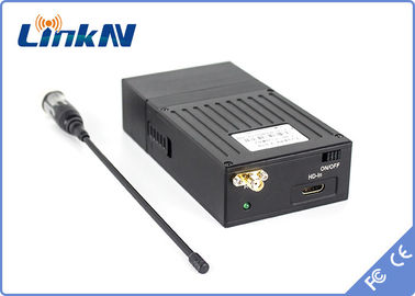 crittografia bassa 200-2700MHz di alta sicurezza AES256 di ritardo H.264 del trasmettitore COFDM della spia di 1km video