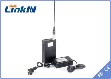 Mini Hidden Video Transmitter per crittografia bassa di alta sicurezza AES256 di ritardo H.264 di indagine di polizia COFDM