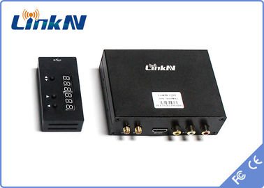 collegamento HDMI del fuco di 10km video &amp; latenza bassa di crittografia di CVBS COFDM H.264 AES256