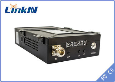 Trasmettitore COFDM HDMI di Manpack della lunga autonomia video &amp; alta crittografia di sicurezza AES256 di CVBS a pile
