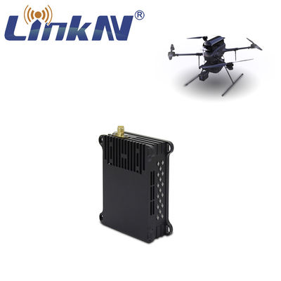 latenza bassa Mini Size Light Weight di video potere di collegamento COFDM 1W del UAV di 15km