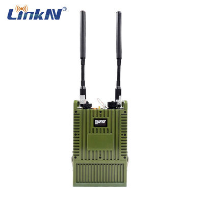 Crittografia tattica della polizia IP66 MESH Radio 4G GPS/BD PPT WiFi AES con potenza della batteria LCD dell'indicatore e di Digital