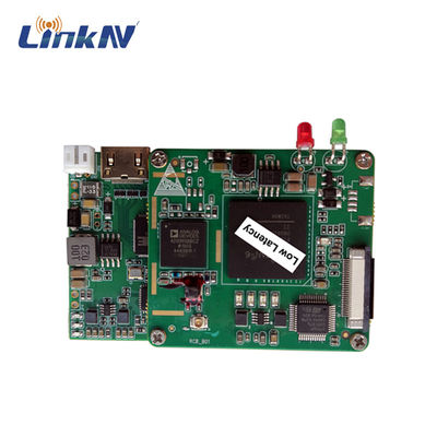 Video modulo COFDM QPSK HDMI dell'OEM del trasmettitore di rf &amp; ritardo basso AES256 Mini Size Light Weight di CVBS