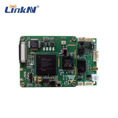 Mini video ritardo basso AES256 del modulo FHD SDI CVBS 200-2700MHz del bordo dell'OEM del trasmettitore di COFDM QPSK
