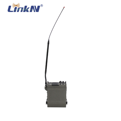 Frequenza ultraelevata IP67 di VHF militare di MESH Narrowband Portable Base Station 50-70km a pile