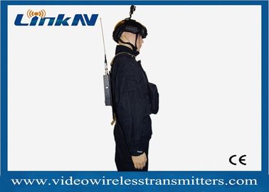 Crittografia senza fili militare HDMI del sistema AES256 di COFDM video &amp; larghezza di banda di CVBS H.264 2-8MHz a pile