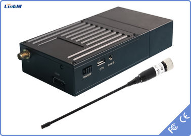 1.5 km COFDM Video trasmettitore HDMI &amp; CVBS per la polizia militare AES256 bassa latenza