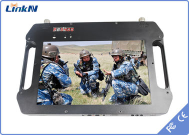 Ricevitore COFDM HDMI CVBS con batteria e display a colori Alta sensibilità doppia antenna AES256 DC 12V