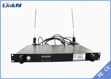 Ricezione di diversità doppia dell'antenna di video ritardo basso montato su veicolo 1-RU del ricevitore HDMI SDI CVBS di COFDM