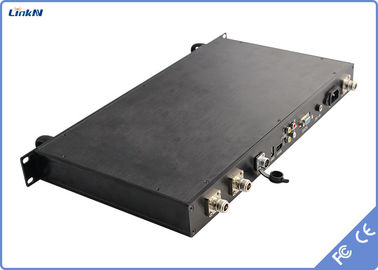 LKAV1302 Rugged 1U Rack Mount 2-8MHz Bandwidth Low Latency Video Receiver COFDM