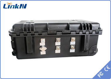 Police 4-Channel IP65 COFDM Video Receiver con batteria e display AES256 Crittografia a basso ritardo