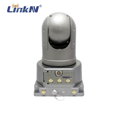 LKAV3801 4G LTE IP Mesh PTZ Camera 4G FHD 580MHz 1.4GHz Rugged IP66 impermeabile con batteria