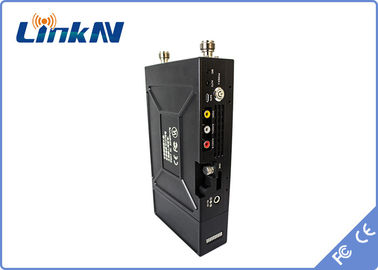trasmettitore COFDM QPSK HDMI della polizia Corpo-consumata di 1-3km video &amp; crittografia bassa di ritardo AES256 di CVBS H.264