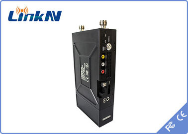 Video tattico militare del trasmettitore 2W di COFDM output di forza motrice AES256 la larghezza di banda della crittografia 2-8MHz rf