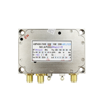 5w amplificatore di potenza di PA Cofdm per il video Uav 2700mhz 16 del fuco di collegamento - 18vdc