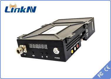 Video trasmettitore COFDM HDMI di Manpack &amp; latenza bassa di crittografia di alta sicurezza AES256 di CVBS a pile
