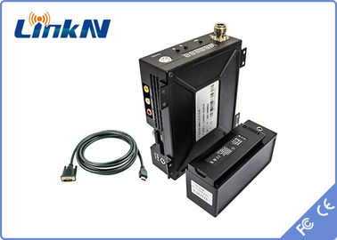 Antenne doppie di COFDM del ricevitore 1U di scaffale di crittografia militare tattica del supporto HDMI CVBS SDI AES256