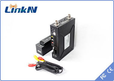 Trasmettitore senza fili tattico COFDM HDMI di Manpack Aduio video &amp; citofono bidirezionale di crittografia di CVBS AES256