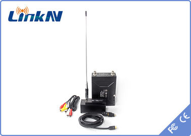 Trasmettitore senza fili tattico COFDM HDMI di Manpack Aduio video &amp; citofono bidirezionale di crittografia di CVBS AES256