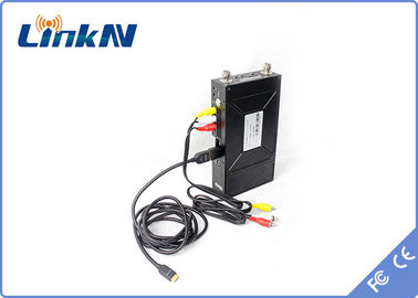 Trasmettitore portatile PSK HDMI di Manpack AES256 COFDM Digital video &amp; crittografia bassa di ritardo AES256 di CVBS H.264