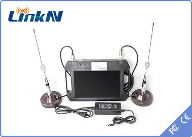 Ricevitore COFDM HDMI CVBS con batteria e display a colori Alta sensibilità doppia antenna AES256 DC 12V