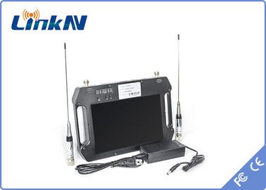 Video ricevitore senza fili portatile FHD CVBS COFDM QPSK H.264 con 10,1» esposizione e batterie