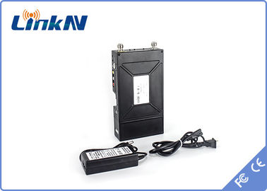 Video trasmettitore portatile militare COFDM HDMI &amp; citofono bidirezionale di crittografia di CVBS AES256