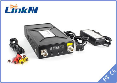 Video trasmettitore tattico militare COFDM HDMI &amp; citofono bidirezionale di ritardo basso di crittografia di CVBS AES256