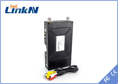 LKAV1506 Trasmettitore video di polizia indossato sul corpo COFDM QPSK HDMI &amp; CVBS H.264 Low Delay AES256 Crittografia