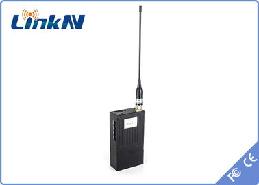 LKAV1519 Detective Mini Video Transmitter 1km COFDM Low Delay H.264 High Security AES256 Crittografia Alimentata da batteria