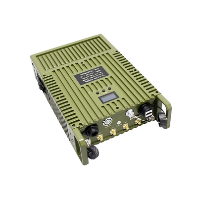 Manpack tattico MANET Radio 43dBm AES256 Frequenza salta AES256
