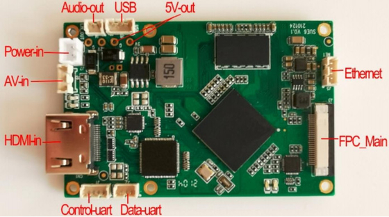 LKAV1649 1W 15KM COFDM Video Transmitter Module PCBA Motherboard