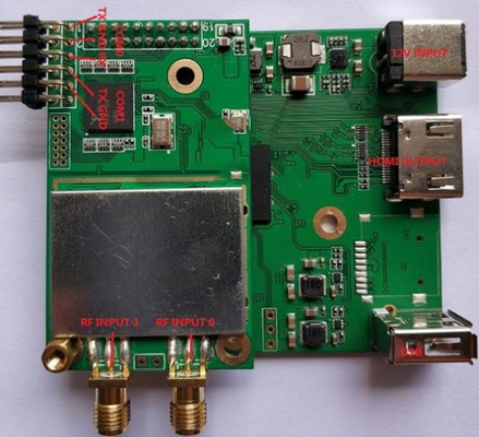 LKAV6201 Modulo ricevitore HDMI SDI COFDM PCBA per trasmissione video