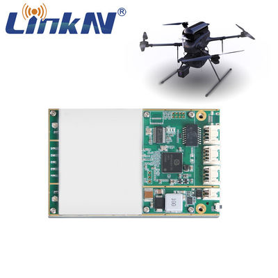 LKAV6306 15KM UAV militare Data Link Module 4W Power AES256 Crittografia
