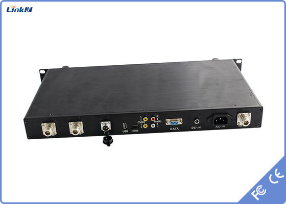 Video ricevitore irregolare HDMI SDI CVBS COFDM AES256 300-2700MHz del Veicolo-supporto FHD