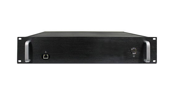 43dBm trasmettitore HDMI/SDI CVBS del Scaffale-supporto COFDM di alto potere 2U il video introduce 300-2700MHz