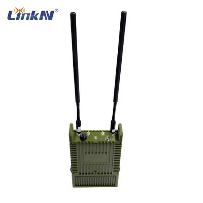 Alto potere tattico militare AES Enrcyption del Multi-luppolo 82Mbps MIMO 40dBm di IP66 MESH Radio con la batteria