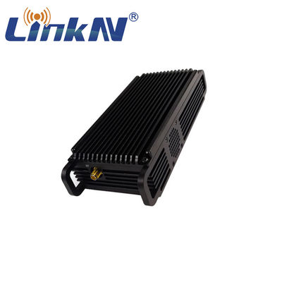 Tasso di dati basso di ritardo 3-32Mbps di video del trasmettitore COFDM della lunga autonomia HD-SDI codec di modulazione H.264
