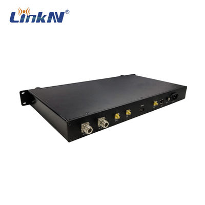 LKAV3307 1U Rack Mount IP MESH Relay 4W MIMO Video Data 4G GPS/BD PPT WiFi Crittografia AES256