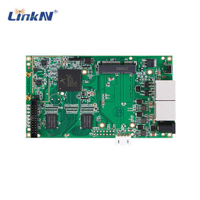 CC tattica militare di crittografia 7V-48V di potere AES del IP MESH Radio Module 5GHz 1W della polizia