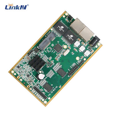 Crittografia tattica 96Mbps Mini Size Light Weight del modulo 2.4GHz 1W MIMO AES256 dell'OEM di MESH Radio