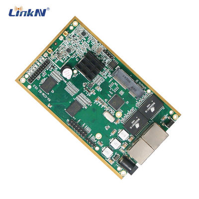 Crittografia militare -40℃~ +65℃ del modulo 2.4GHz 1W MIMO AES256 dell'OEM di MESH Radio della polizia